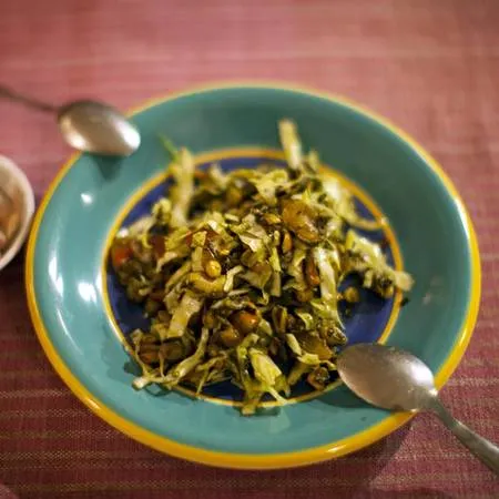 Salad lá trà - Món ăn nổi tiếng của Myanmar