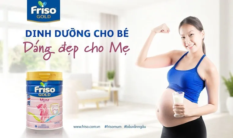 Sữa bầu Frisomum bổ sung dinh dưỡng