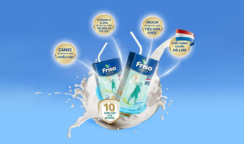 Sữa bột pha sẵn Friso