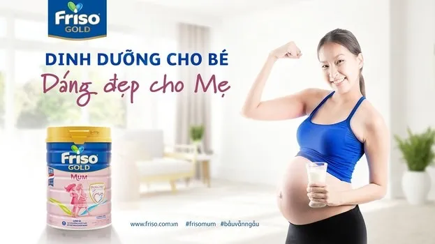 Sữa Friso Gold Mum cho mẹ bầu