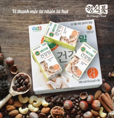 Sữa hạt Vegemil giúp mẹ bầu khỏe mạnh