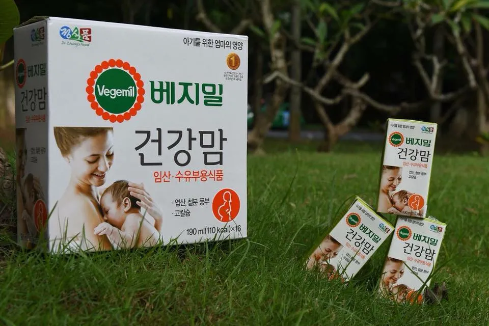 Sữa hạt Vegemil với các thành phần tự nhiên