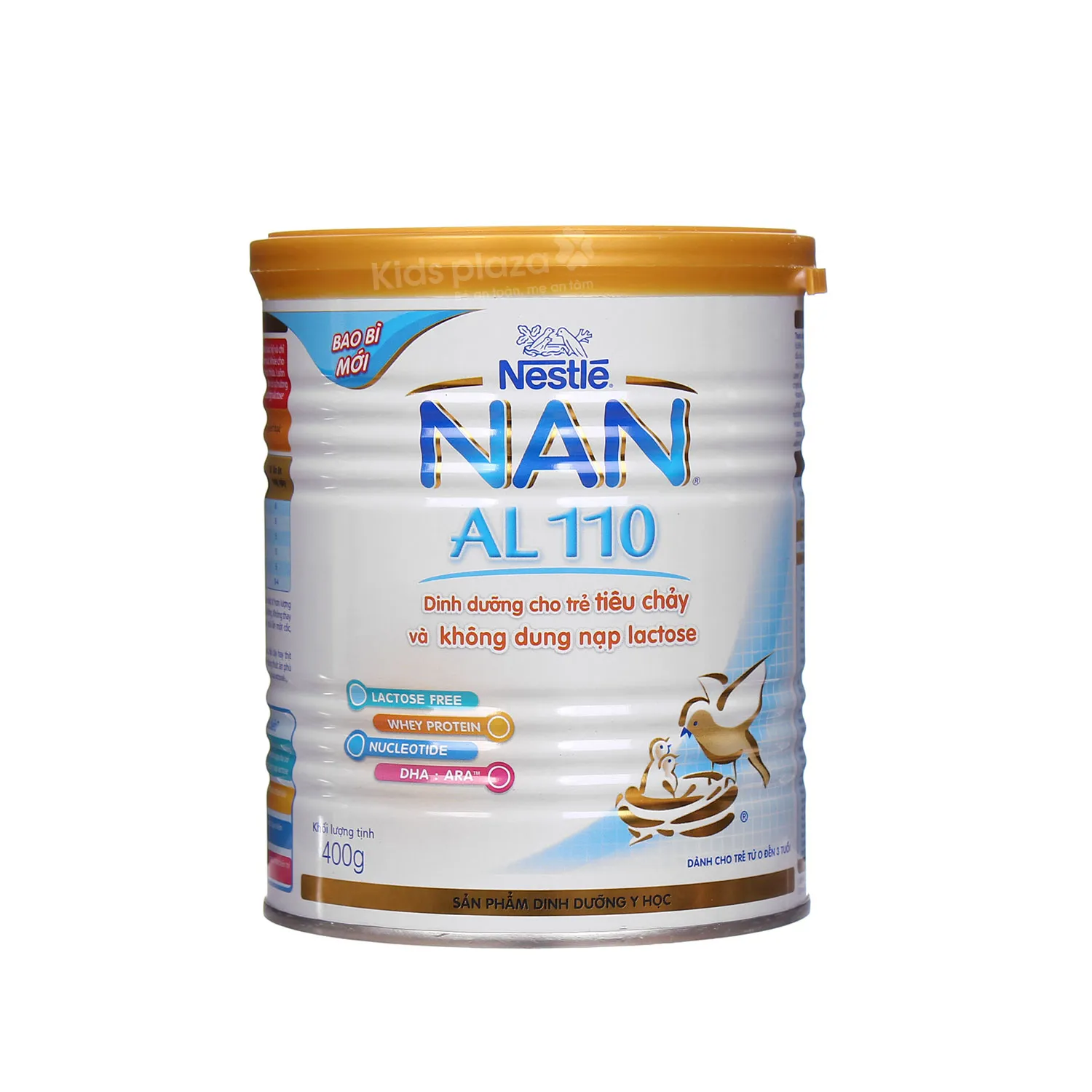 Sữa Nan AL110 cho trẻ tiêu chảy, không dung nạp được Lactose