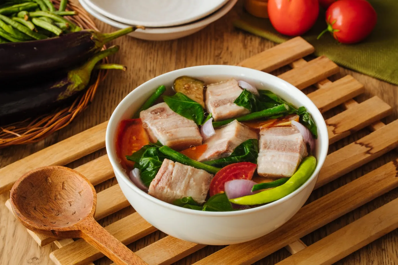 Súp chua Sinigang na Baboy