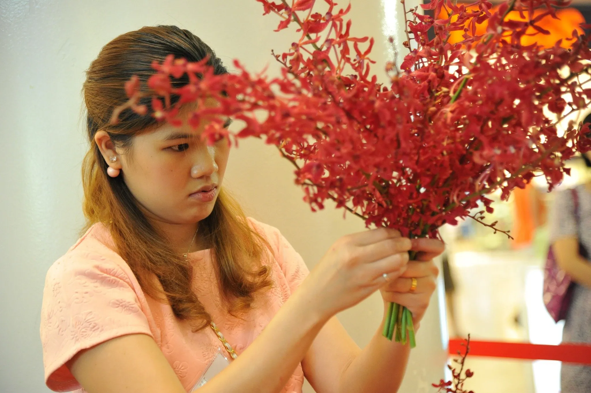 Tác phẩm sắp đặt hoa tại Singapore Garden Festival