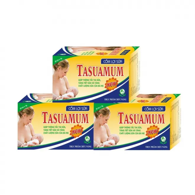 Thành phần cốm lợi sữa Tasuamum