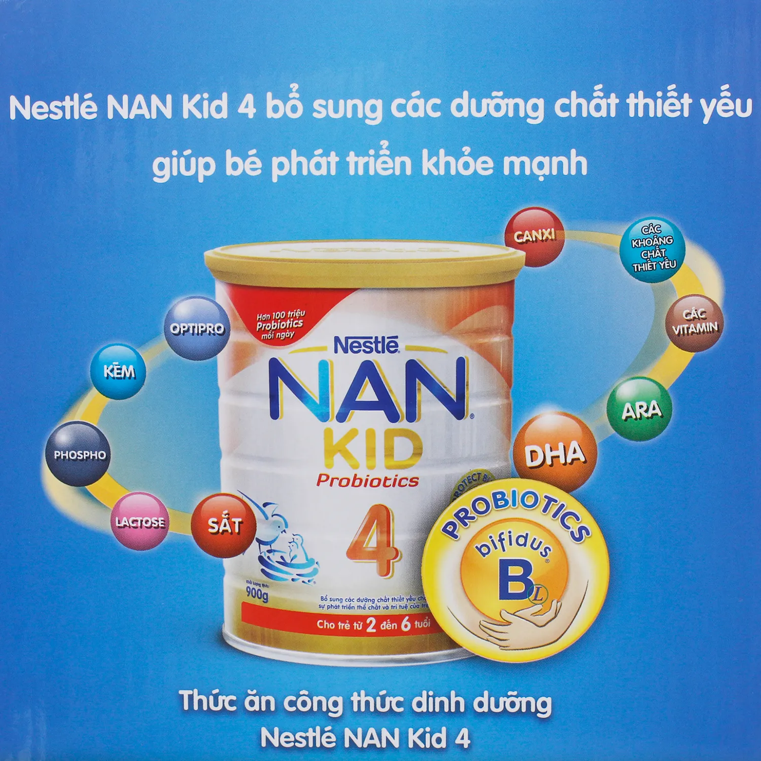 Thành phần dinh dưỡng Sữa Nan Kid 4