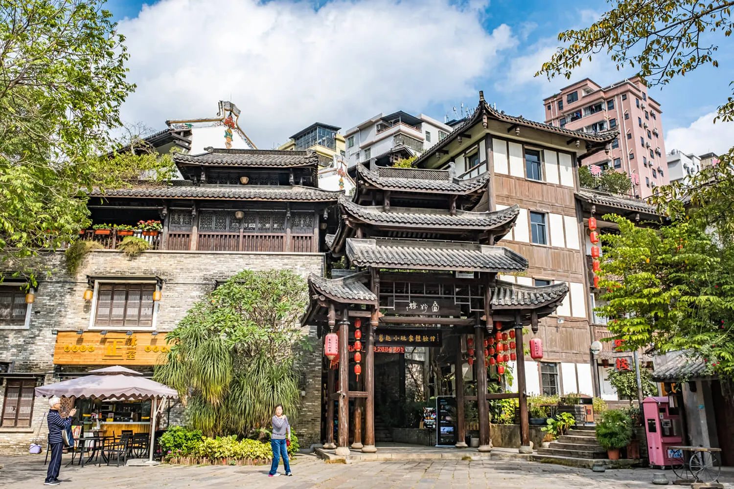 Thị trấn cổ Gankeng ivivu