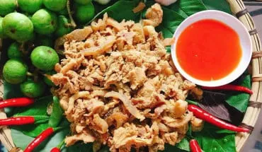 Thịt lợn muối chua Hòa Bình