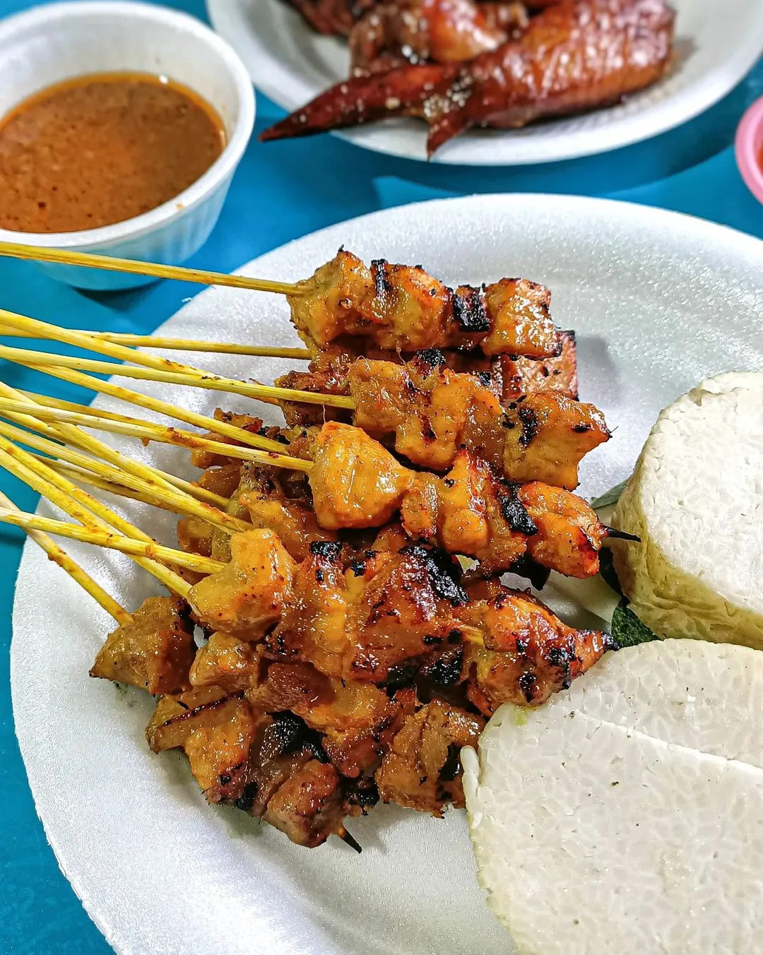 Thịt xiên nướng Satay