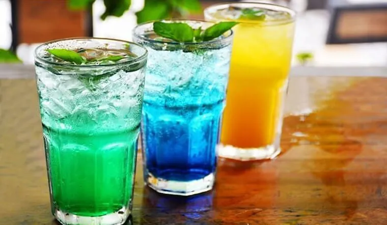 Thức uống giải khát mùa hè Hà Nội. Ảnh minh họa