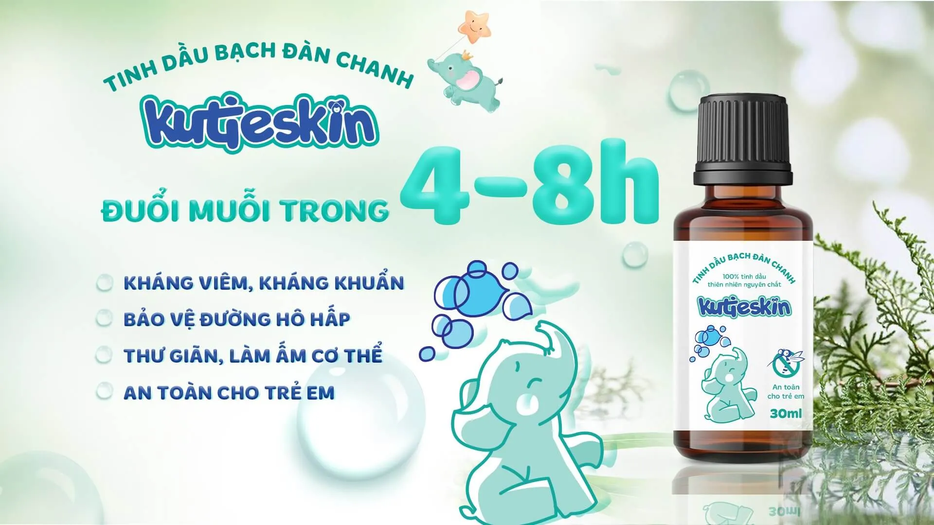 Tinh dầu đuổi muỗi