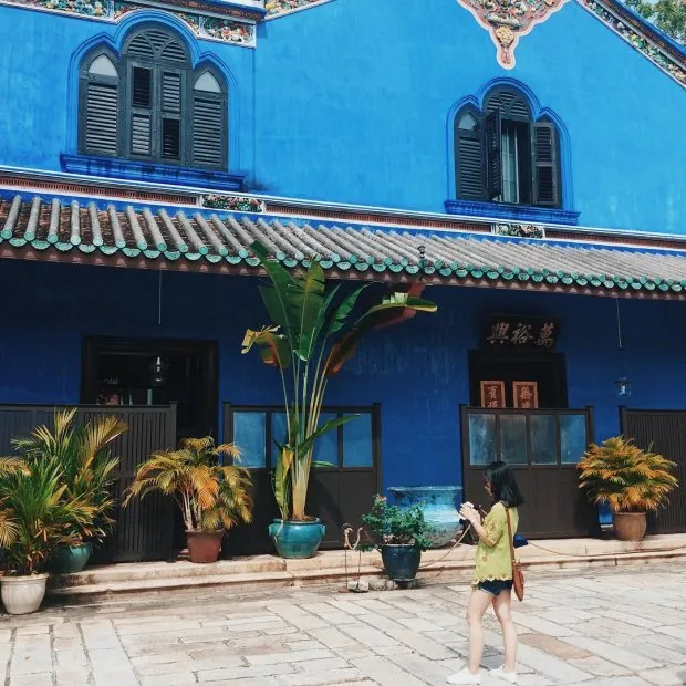 Toà lâu đài Cheong Fatt Tze - Lâu đài Xanh