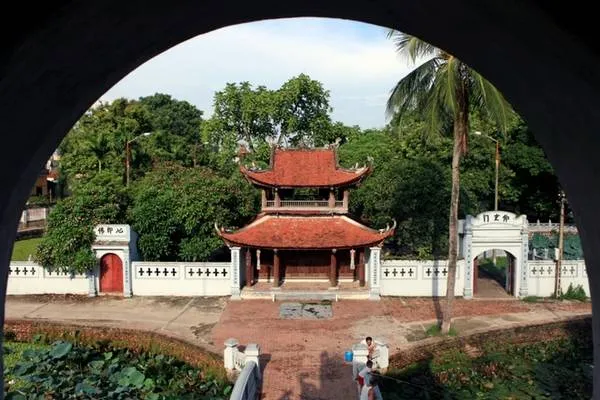 Toàn cảnh chùa Bối Khê với kiến trúc cổ kính