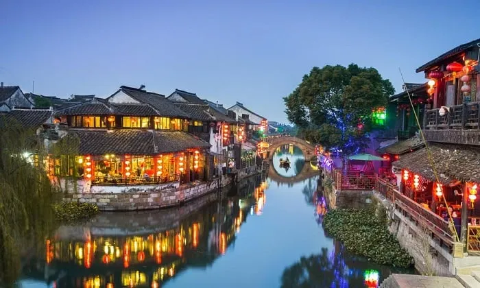 Toàn cảnh Lệ Giang cổ trấn