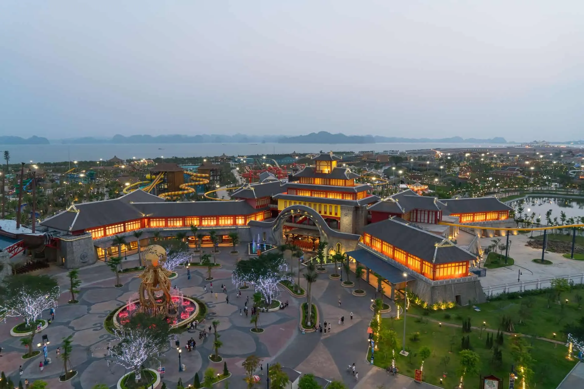 Toàn cảnh Sun World Hạ Long nhìn từ trên cao