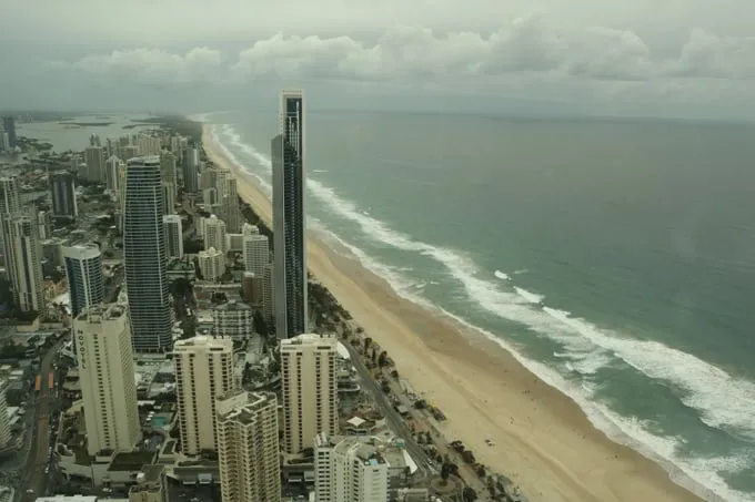 Toàn cảnh Surfers Paradise từ SkyPoint Observation Deck