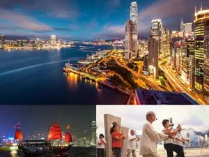 Toàn cảnh thành phố Hong Kong