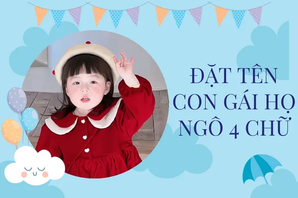 Top những tên bé gái họ Ngô hay và ý nghĩa