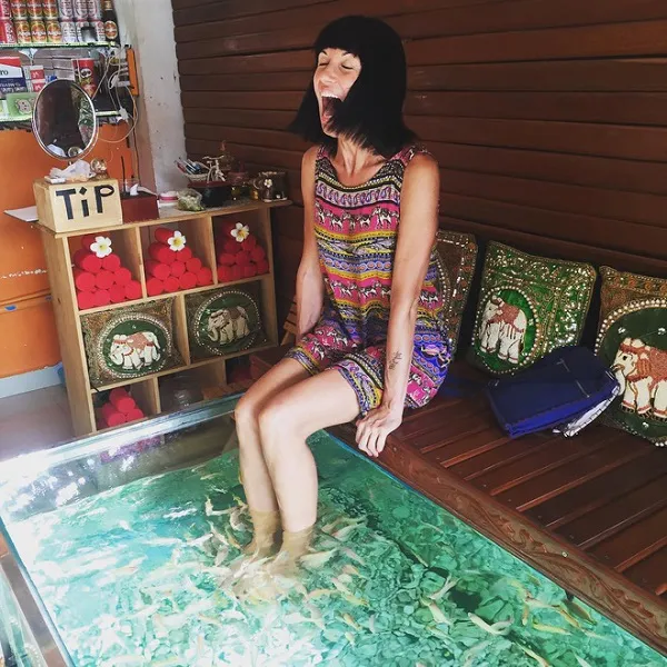 Trải nghiệm massage cá