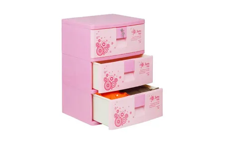 Tủ nhựa Duy Tân 3 tầng