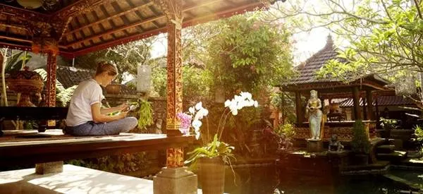Ubud, Indonesia với những cánh đồng lúa xanh mướt