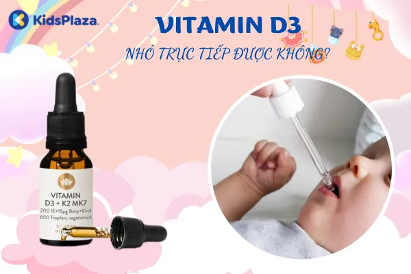 vitamin d3 cho trẻ sơ sinh