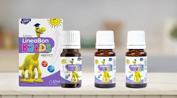 Vitamin D3 K2 Lineabon hỗ trợ phát triển chiều cao