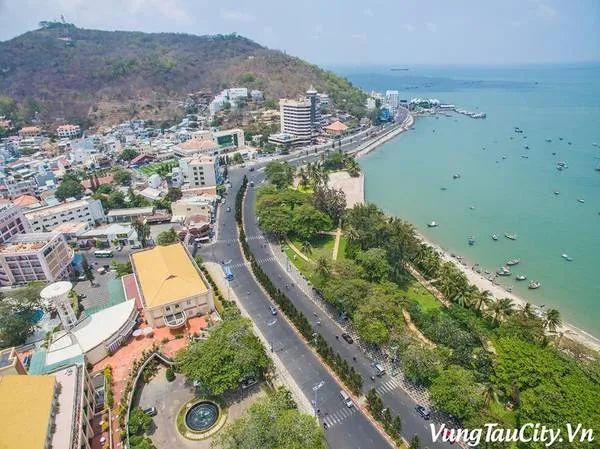 Vũng Tàu nhìn từ trên cao