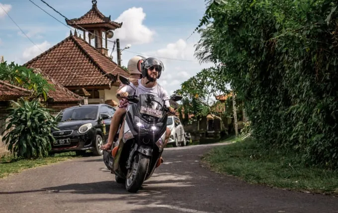 Xe máy tại Bali